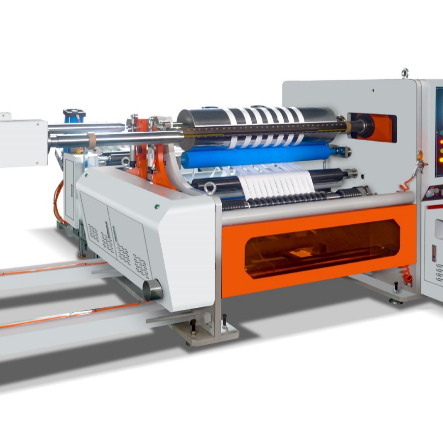 胜钥牛皮纸 淋膜纸 无碳纸 烟花纸表面卷曲靠背式分切机