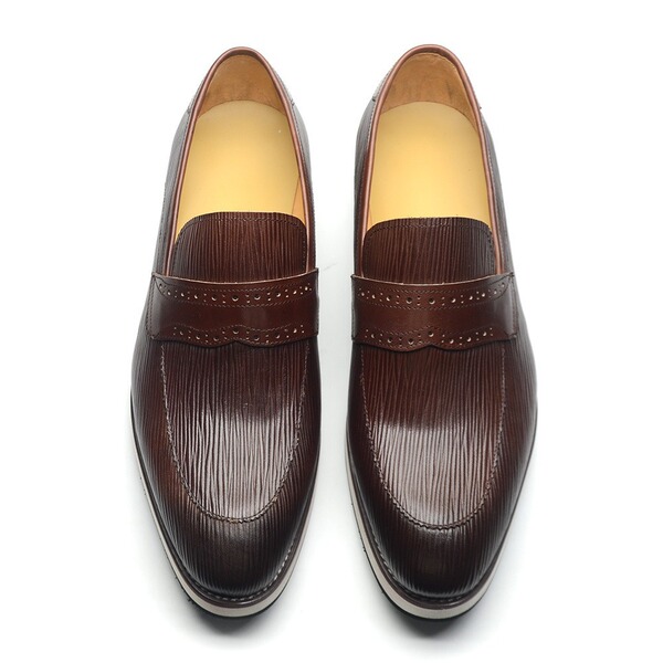 Leather loafers
