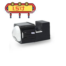 新款LED双光透镜模组远光近光超亮汽车摩托车改装前大灯