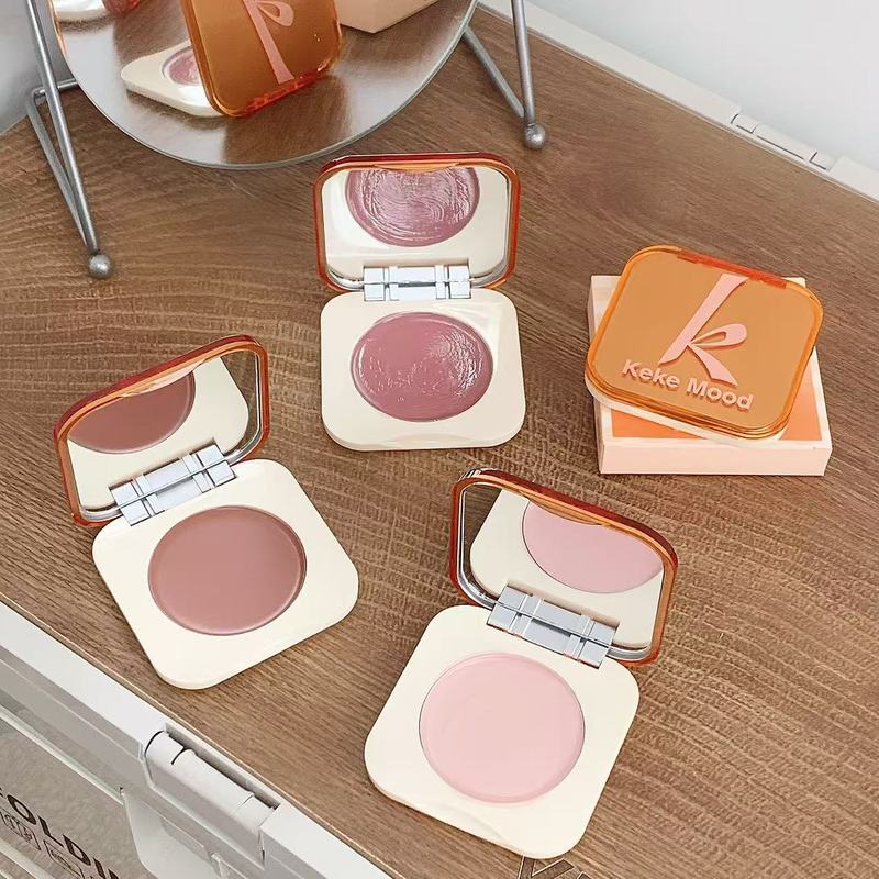 kekeMood ほろ酔い多目的チーククリーム マットヌードメイク ナチュラルブレンディング ブライトニング ピュアディザイア エキスパンディング カラー バイタリティ チーク|undefined