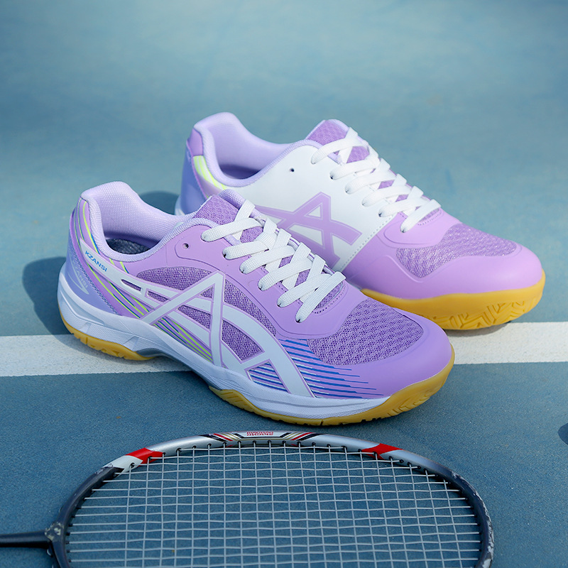 Nuevo tipo transfronterizo ligero y transpirable zapatos de tenis casuales zapatos de tenis de mesa zapatos de bádminton de entrenamiento de combate real image 2