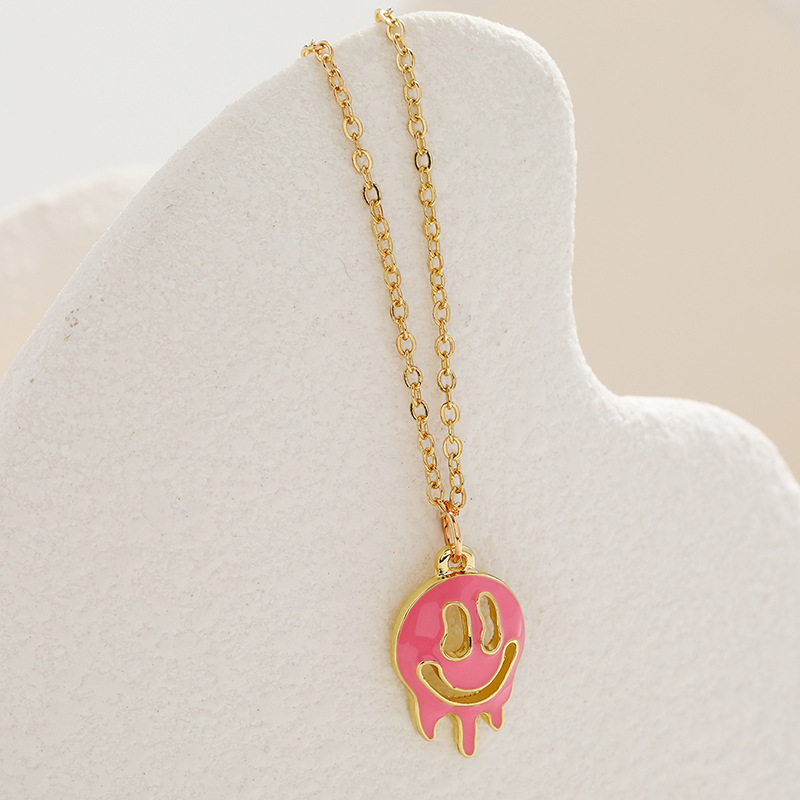 new fashion funny necklace hollow oil dripping ghost necklace