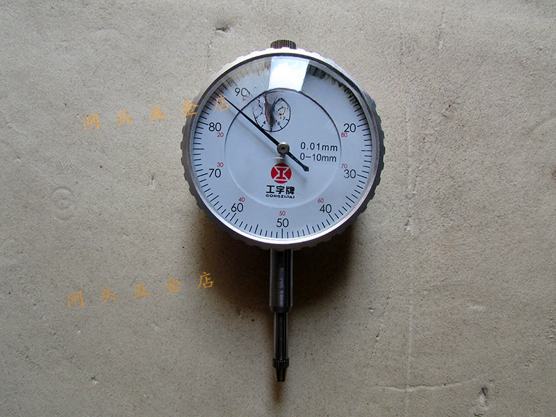 Циферблатный индикатор I-пластины 0-10 мм Индикатор процента 0,01