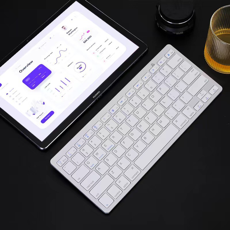 10.1-inch solid color multi style Bluetooth wireless keyboard not only sells key combinations_voghion.com