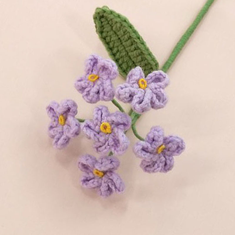 Producto terminado-no me olvides púrpura claro