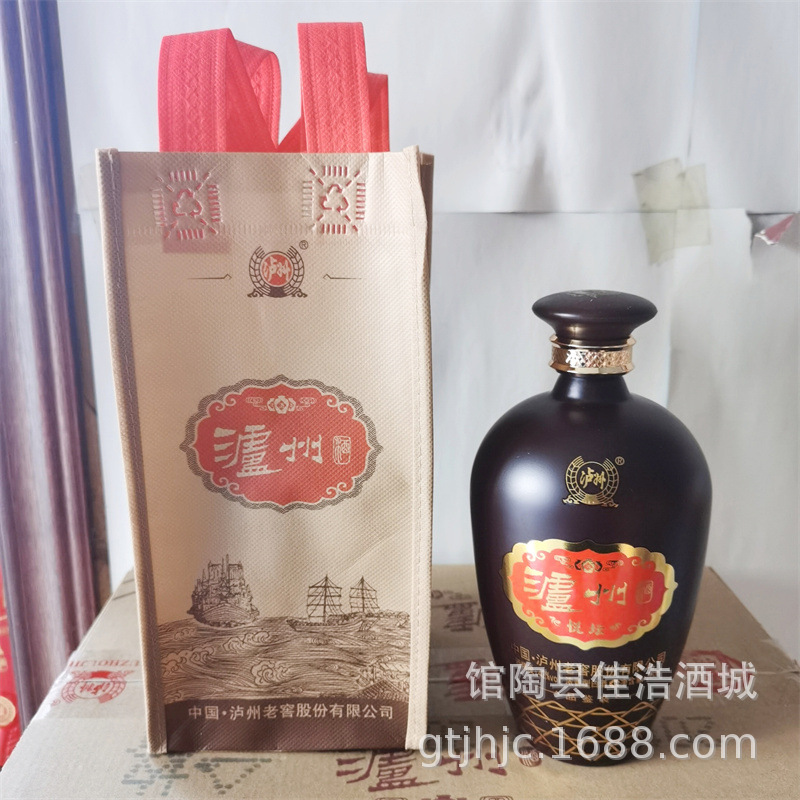 批发白酒 42度泸州酒泸州悦坛 750ml光瓶*6 浓香型白酒 新品