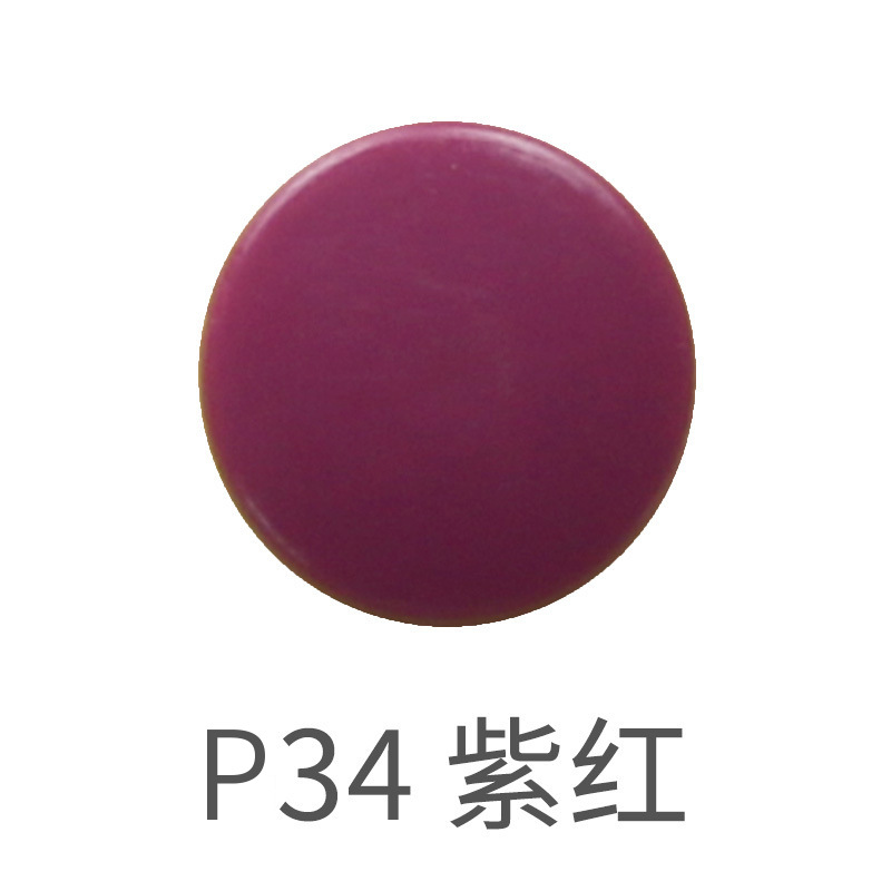 60 colores en stock T5 botón a presión de plástico pequeño lote de resina botón a presión ropa de bebé protección del medio ambiente POM botón a presión de plástico