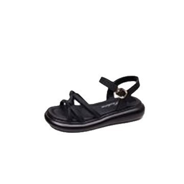 Sandalias de fondo plano para mujeres verano 2026 nuevo estilo de ropa exterior antideslizante casual de moda versátil con base suave no cansado sandalias de pie para mujeres