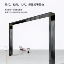 铝合金垭口套一体成型垭口门套简轻奢阳台垭口佛山厂直供定垒德株