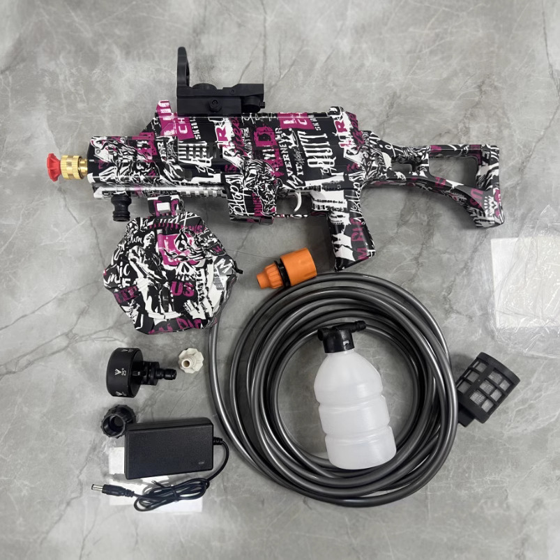 Transfronterizo AK lavado de automóviles de alta presión gran pistola de agua con tubería de bombeo portátil de aspersión de agua de gran capacidad de la red