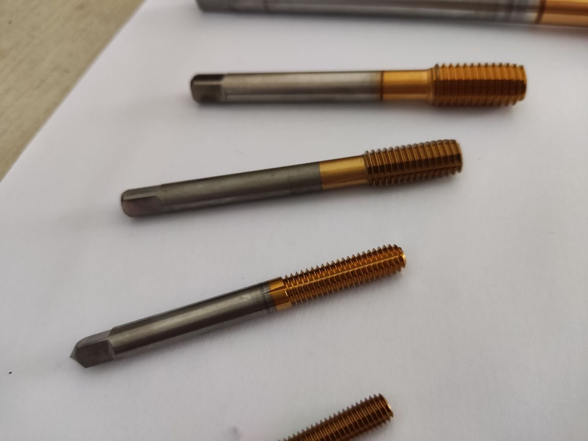 加大M6挤压丝攻，RH7，RH8，RH9电镀前加大M6X1挤压丝锥