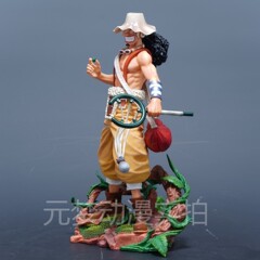 ワンピース LX 麦わら団共鳴魂王ウソップ像モデル装飾品箱入りフィギュア