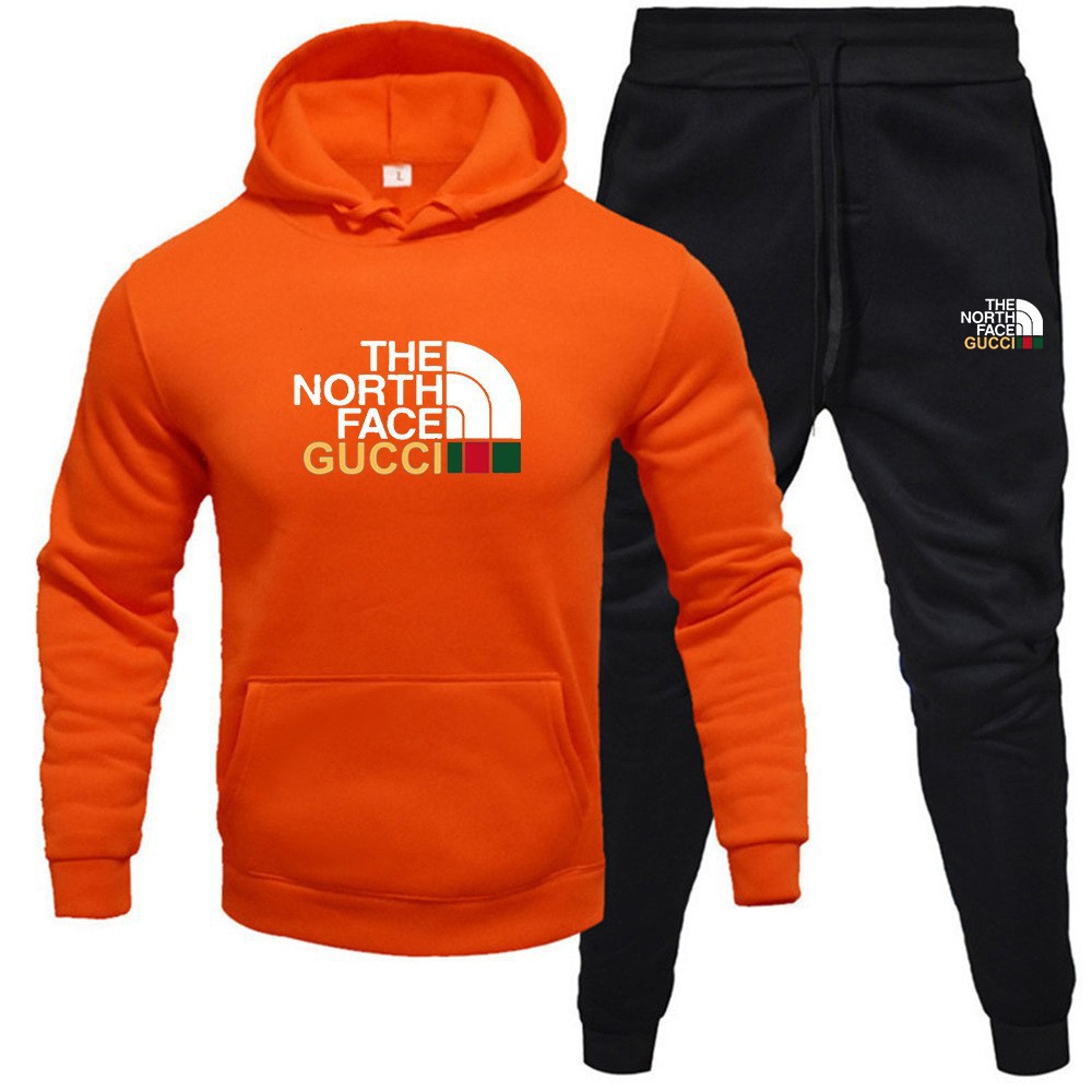 Venta caliente transfronteriza hombres otoño e invierno sudadera con capucha traje de suéter más terciopelo cálido traje casual suéter deportivo al por mayor