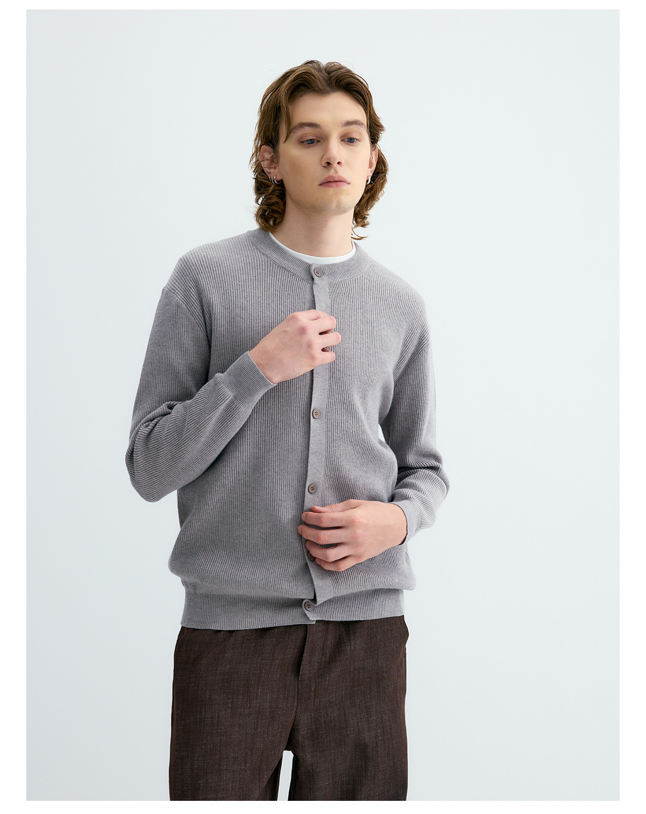 UNF Ribbed Knit Cardigan