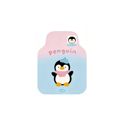 Avtomobil döşəmə paspasları – Cartoon Simple Versatile Silk Loop - gradient-scarf-penguin-single-front-row-silk-loop-5060cm