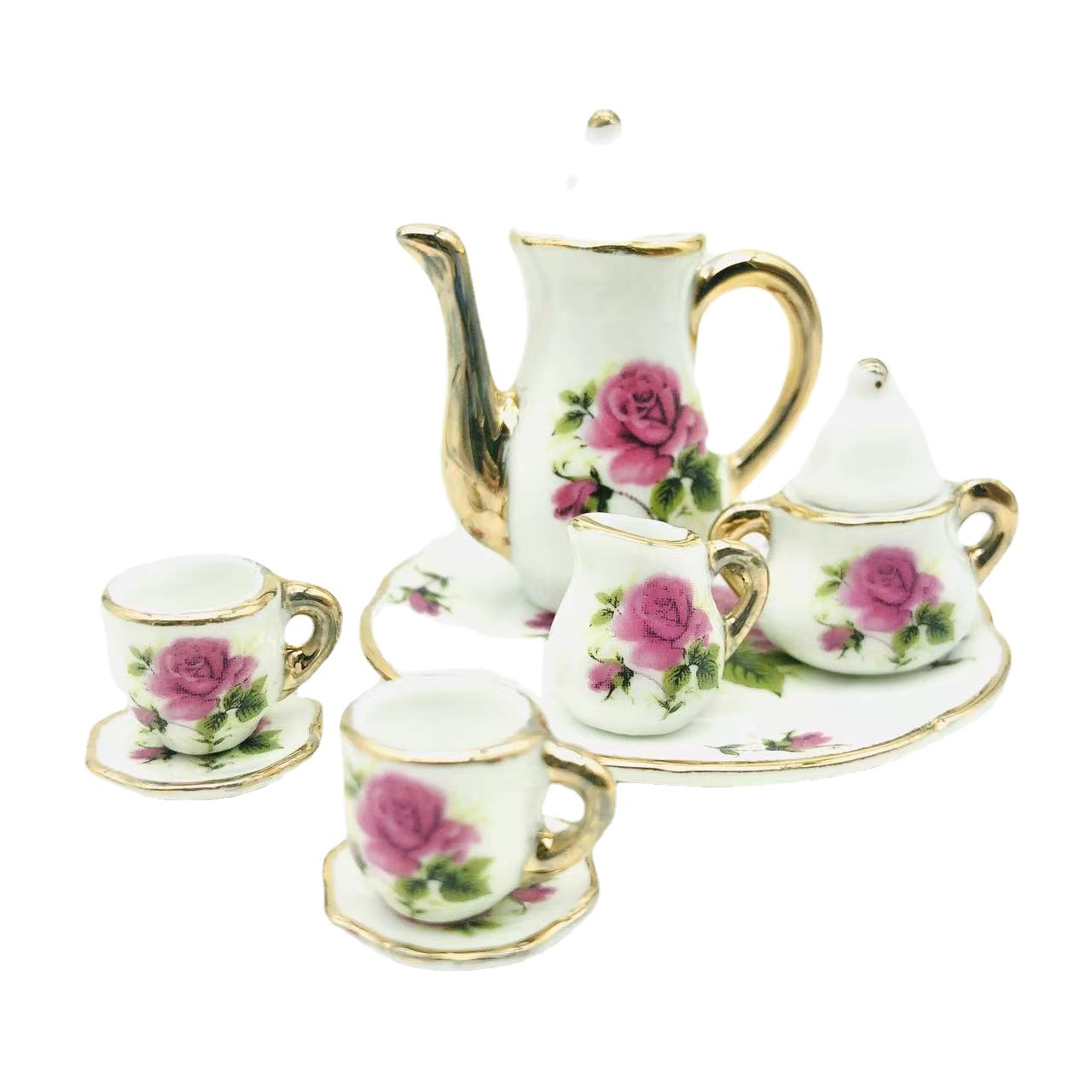 dollhouse  miniaturesʳ�� ģ�ͷ���������������մɲ��1006