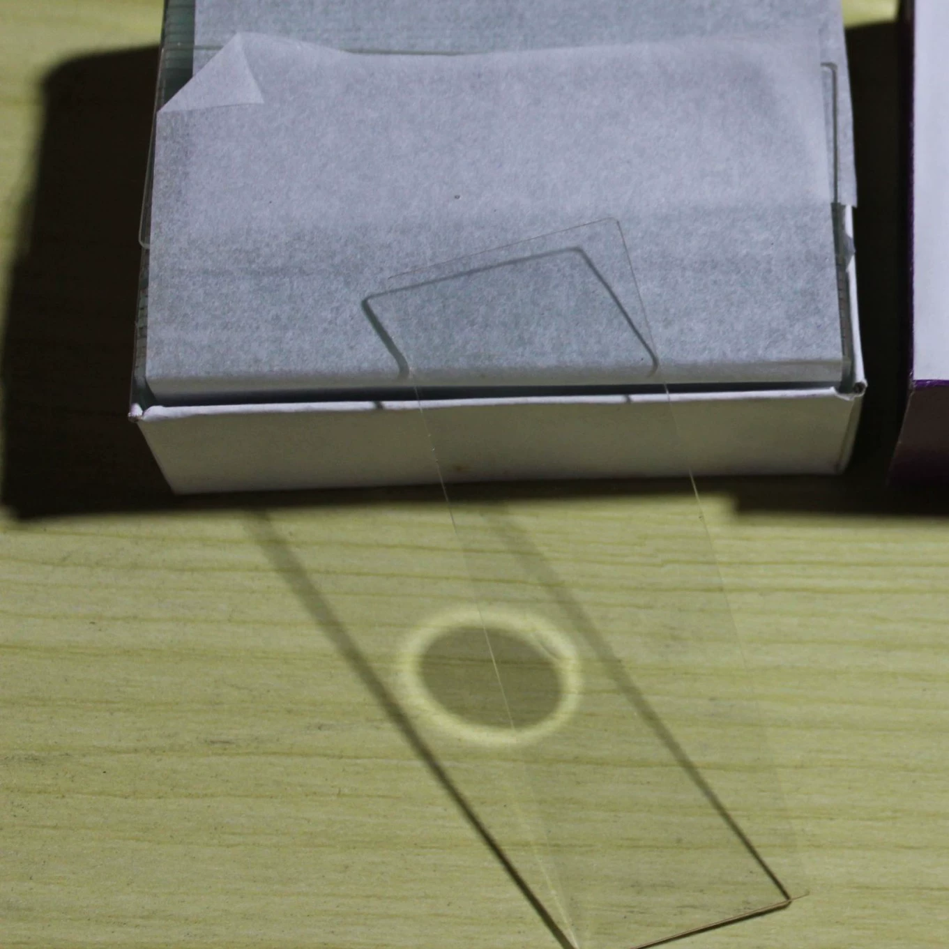 Одинарное вогнутое стекло 7103, 50 штук в коробке