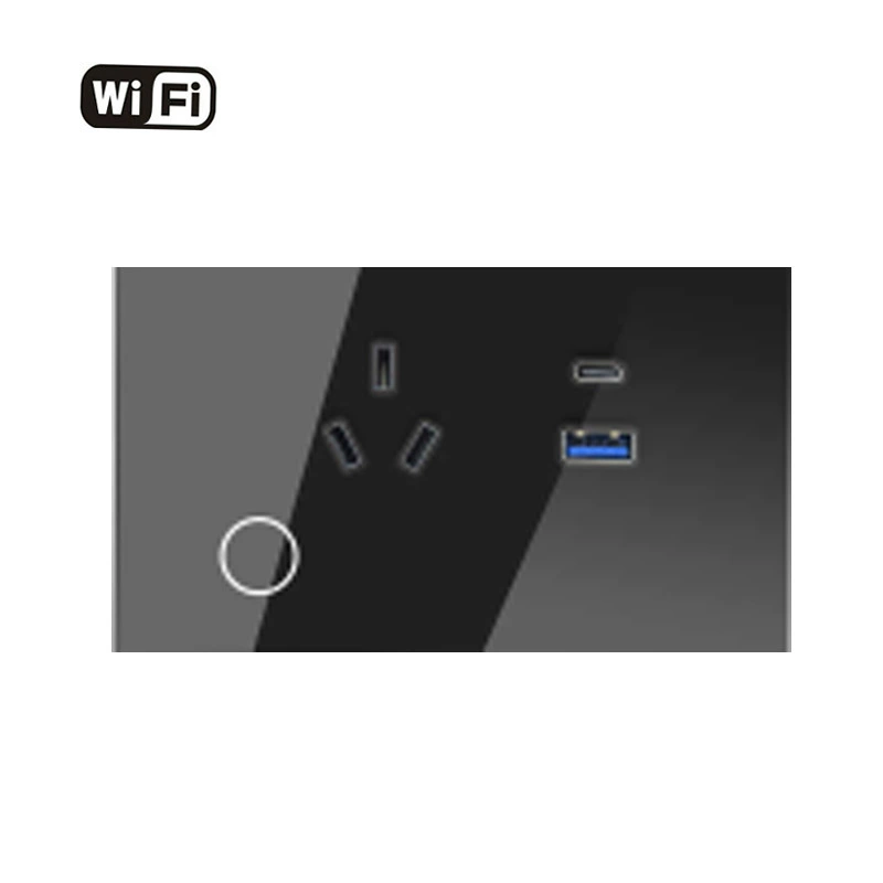 澳规wifi插座PD30W快充支持断电记忆带USB+Typec智能插座智能快充