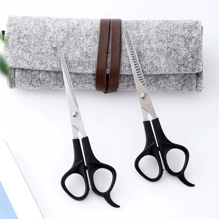 Bagiative cutting knife Broken hair, hairdressing scissors, flat -cutting thin cut bangs artifact house cut hair scissors set
