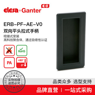 Elesa Ganter����ɯ���� U���ֱ� ERB-PF-AE-V0 �p��ƽ�^��ʽ�ֱ�