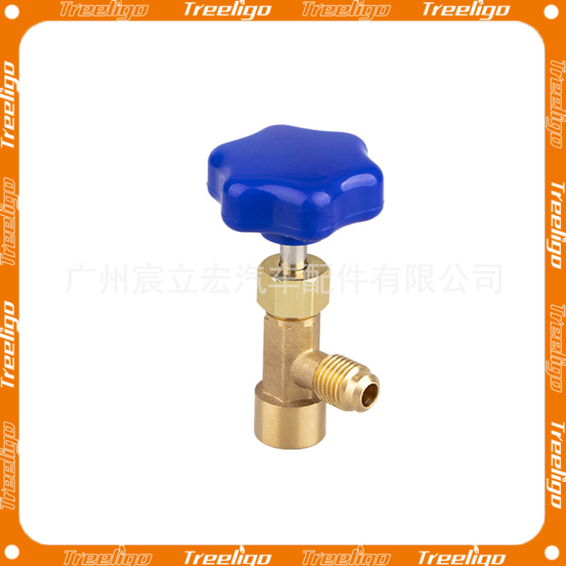 R22/R134A/R410 abridor de botellas de refrigerante CT-341 Wuzhou tipo de nieve freón válvula de apertura universal válvula de seguridad