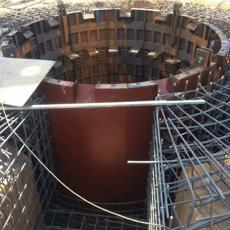 煤矿金属矿山用圆弧形金属模板 立井整体移动金属模板