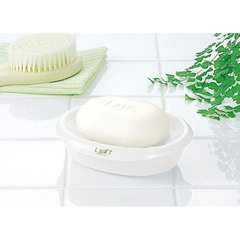 日本原裝進口INOMATA衛浴 吸盤肥皂盒瀝水 肥皂架 單格香皂收納架