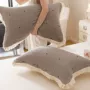 双层四层防滑韩式枕巾