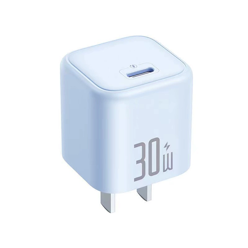 30W GaN USB-C Charger (Apple Compatible) — Fast PD Charging for iPhone 8–16, Compact
