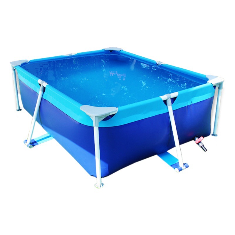 Piscina familiar al aire libre para niños, portátil y plegable, engrosada para bañar mascotas y almacenar.