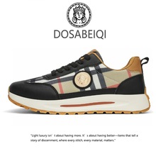 正品男鞋休闲鞋男士时尚百搭潮流厚底秋季新款运动板鞋男女同款