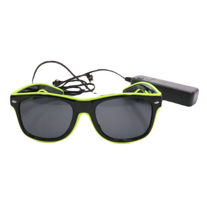 En stock gafas luminosas gafas de sol Festival concierto BOLA DE Navidad decoración atmósfera creativa diseño en stock