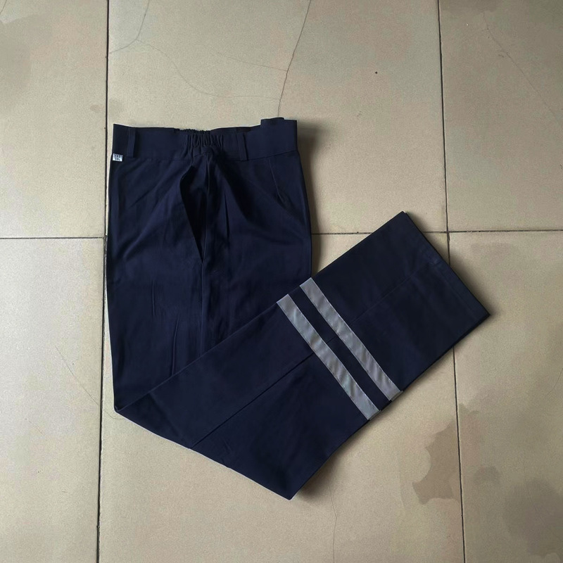 反射ストリップ付き炭鉱地下作業ズボン作業服スーツ純綿フルプロセス非ピリング非退色労働保護スーツ|undefined