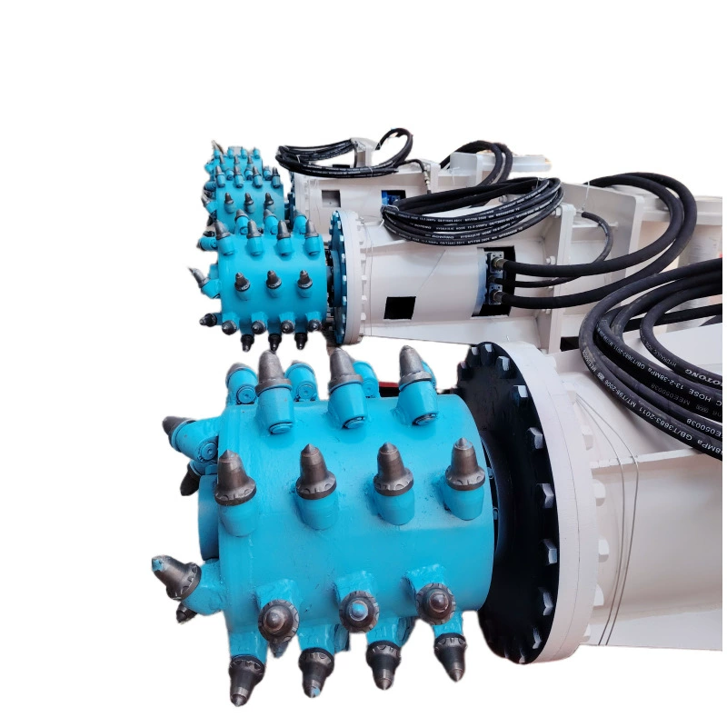 Строительная площадка фрезерный станок поставщик дома гидравлическая фрезерная головка высокоэффективная выемка горных пород фрезерная машина