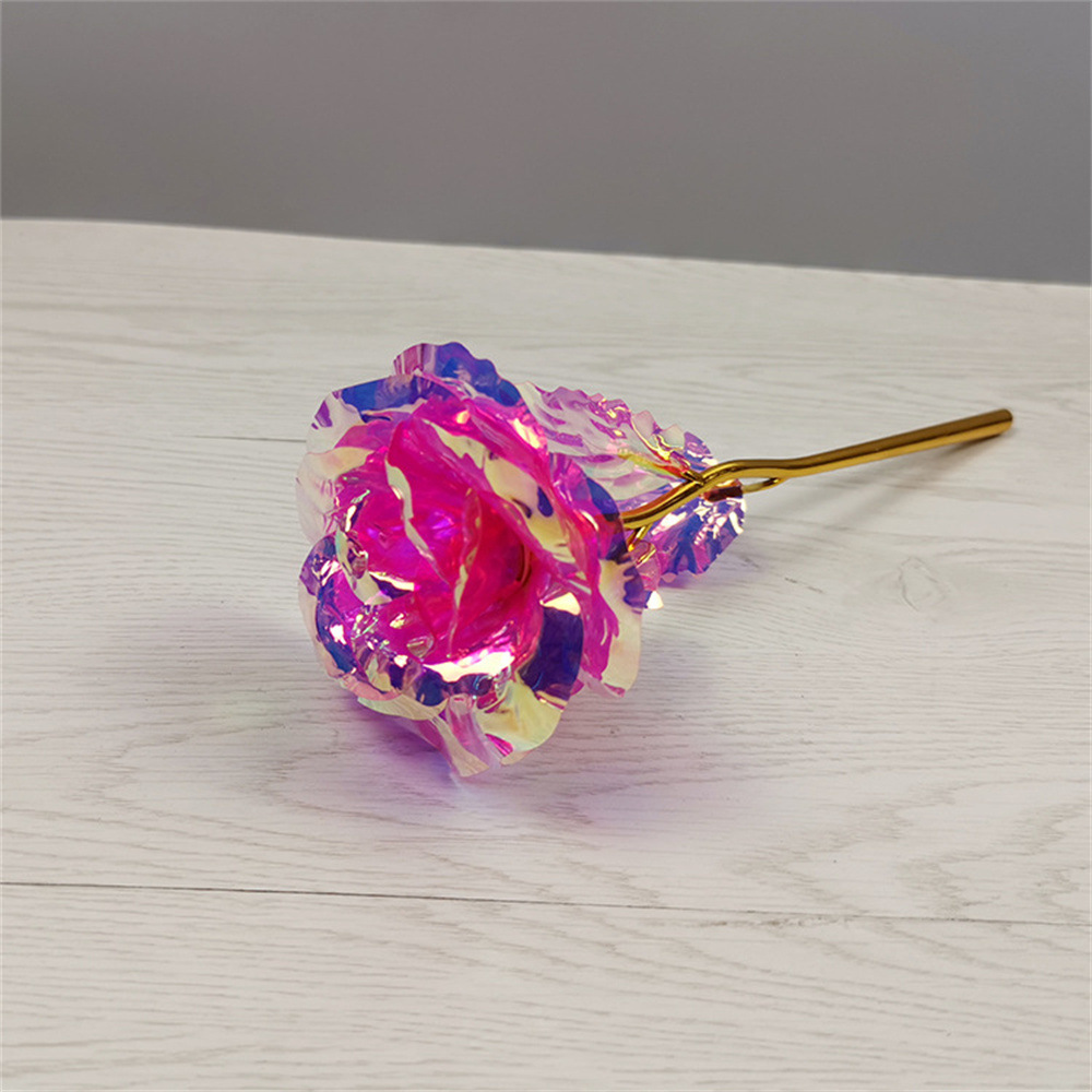 60g Weight rose flower Event & Party Supplies 1 Piece Quantity Daily, Party, Date Occasion Plastic flowers Material Valentine'S Day Festival Colorful Pattern Sweet Style Sweet Colorful Plastic Flowers Artificial Flowers 3
