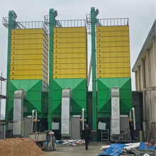 新型水稻烘干机批式低温循环谷物干燥设备混流式稻谷烘干塔工厂