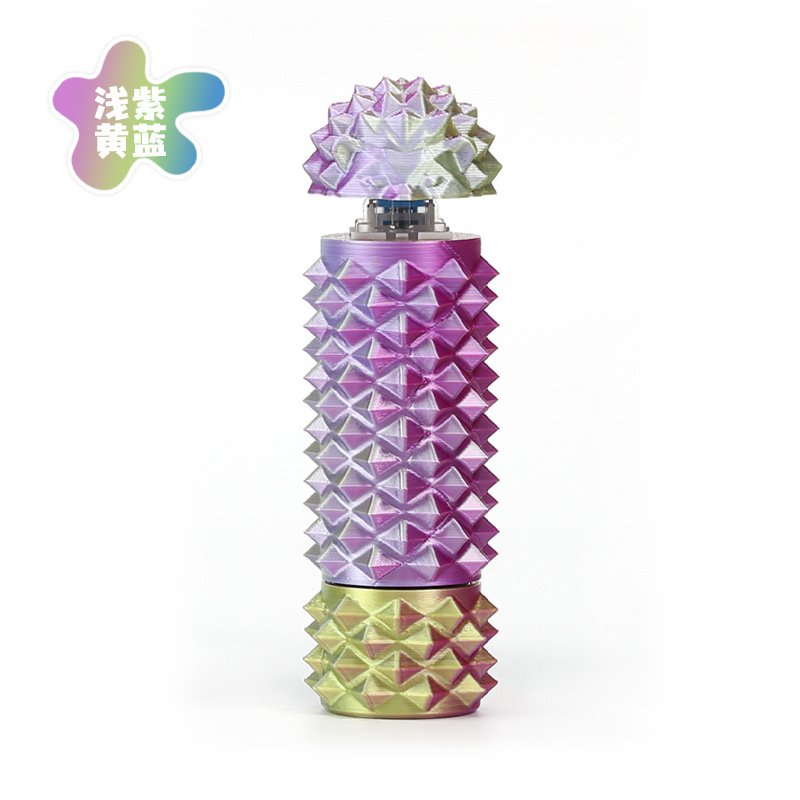 Fidget rotatorio impreso en 3D, juguete antiestrés portátil