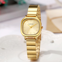 新款式时尚钢带小方形女士手表 女款小众ins风简约气质韩版石英表
