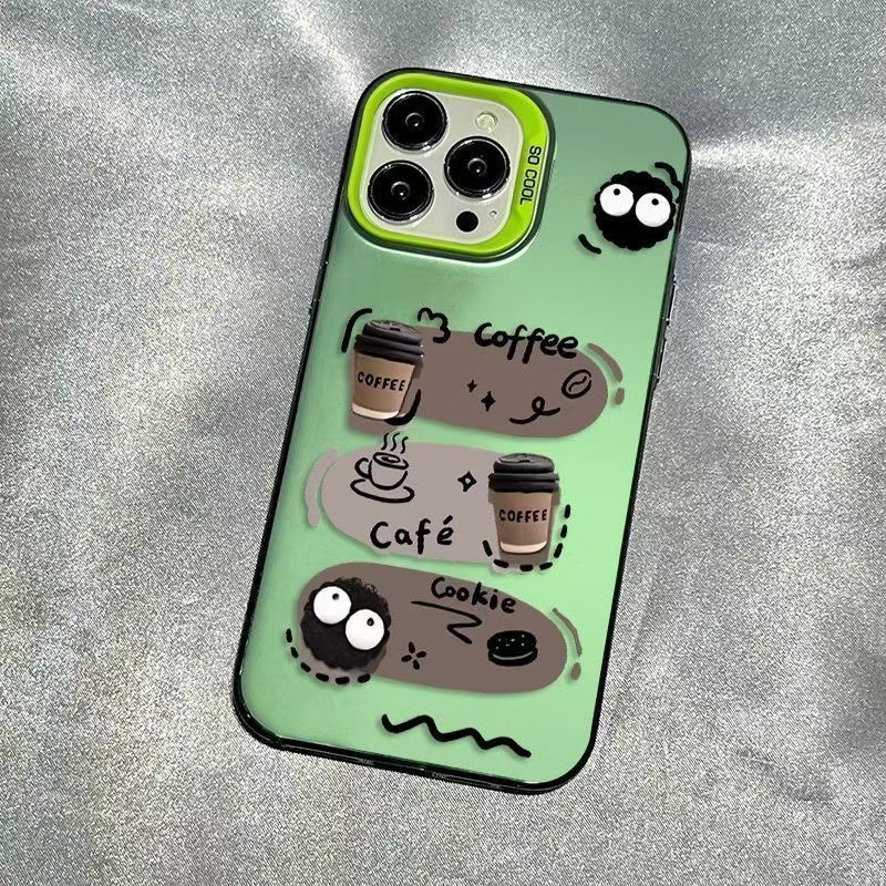 Nuevo estilo europeo y americano para iPhone 16 funda para teléfono móvil Apple 15promax/14 a prueba de caídas 13pro12 briquetas 11