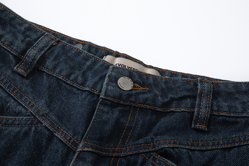 Modern Ian 24 Autumn Men's Wear New American Wide Leg Riveted Cowboy Pants_voghion.com