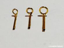 矶竿环前打尖环手车尖竿环金色导线环手竿前打竿绑环渔具小配件用