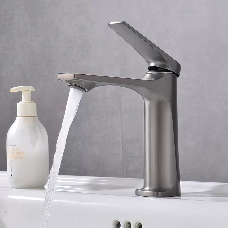 Zinc Alloy Basin Faucet for Bathroom Sinks, Hot and Cold Water, Cross-Border Export Zinc Alloy Basin Faucet for Bathroom Sinks, Hot and Cold Water, Cross-Border Export