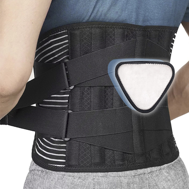 Sports Waist Double Pressure Waist Support Belt Fixed Waist Support Fitness Yoga Belly Belt