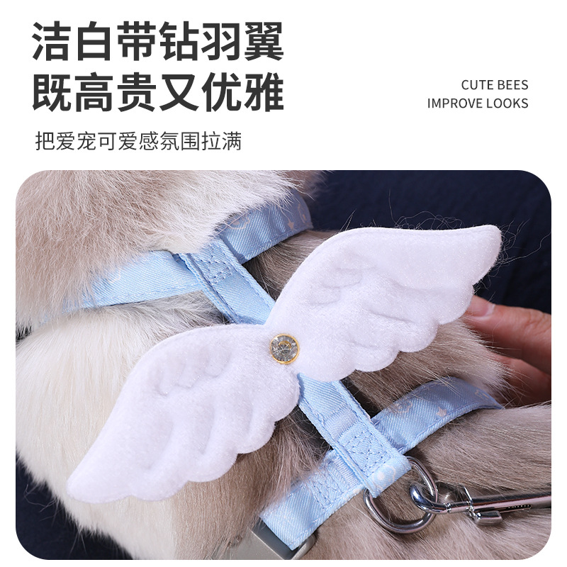 Cuerda de tracción de gato transfronteriza Cuerda de gato en forma de I para evitar la liberación de alas de ángel, espalda de gato, cadena de gato ajustable al por mayor