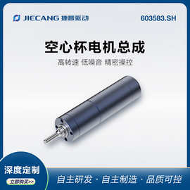 捷昌12mm空心杯电机适用机器人灵巧手低噪音直流微型减速马达