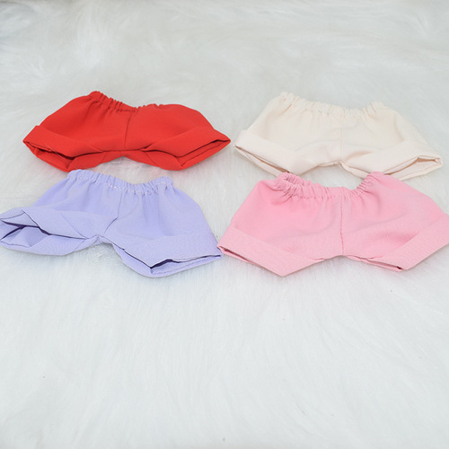 20cm baby pants 20cm cotton doll pants clothes star doll doll dressing accessories jeans lace