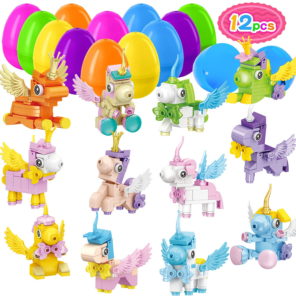 Juguete de Conejo de Peluche para Niños, Regalo de Pascua, Juguete de Cápsula, Huevo de Pascua DIY de Amazon 2026