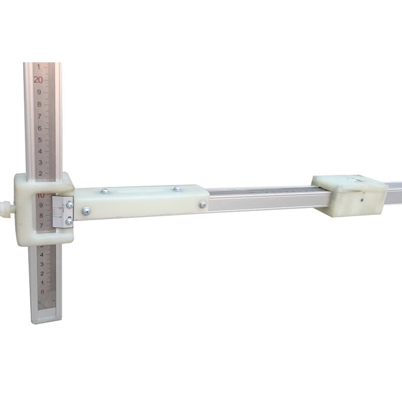 铁路用全轨/半轨直角道尺高精度L型铝合金直角轨道尺