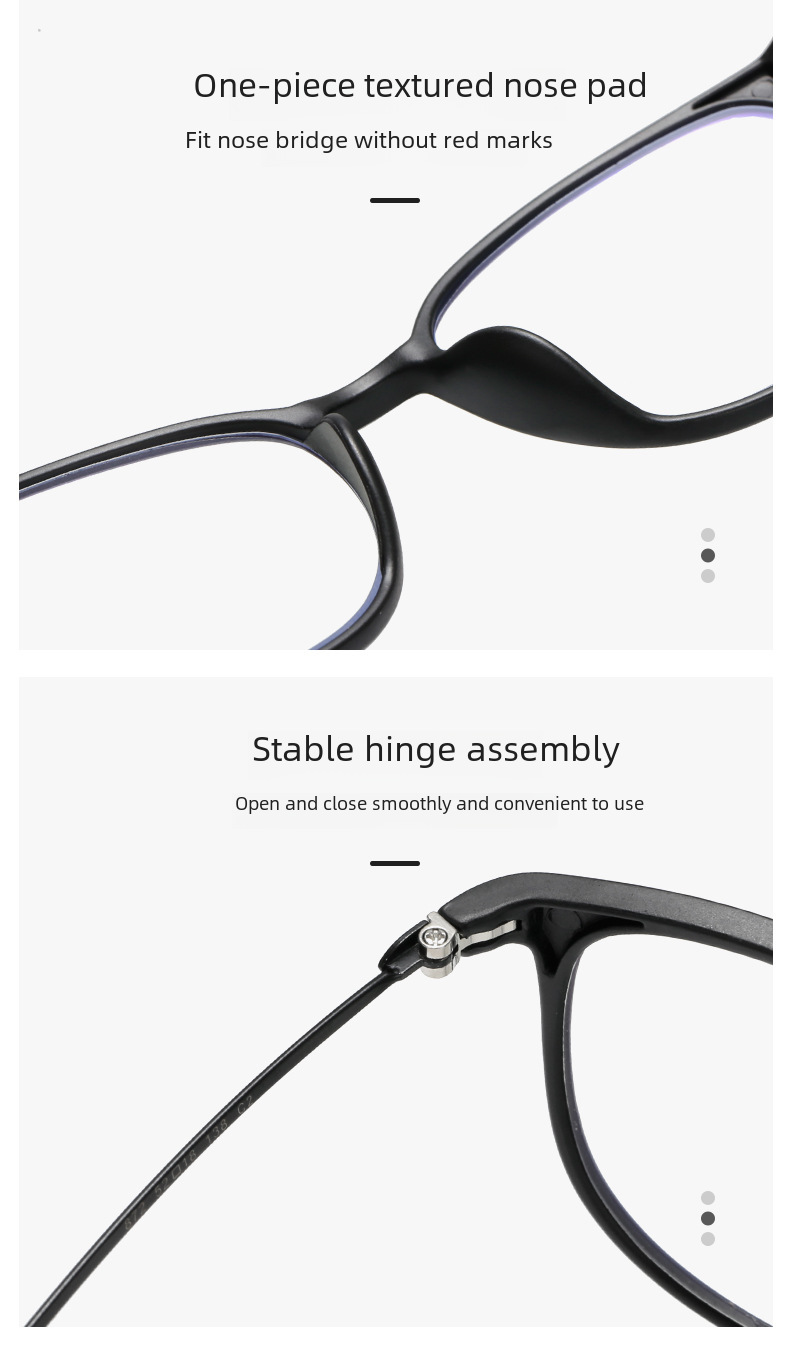 Nouvelles lunettes de presbytie progressives multifocales anti-lumière bleue en gros hommes et femmes lisant des lunettes de presbytie à double usage_voghion.com