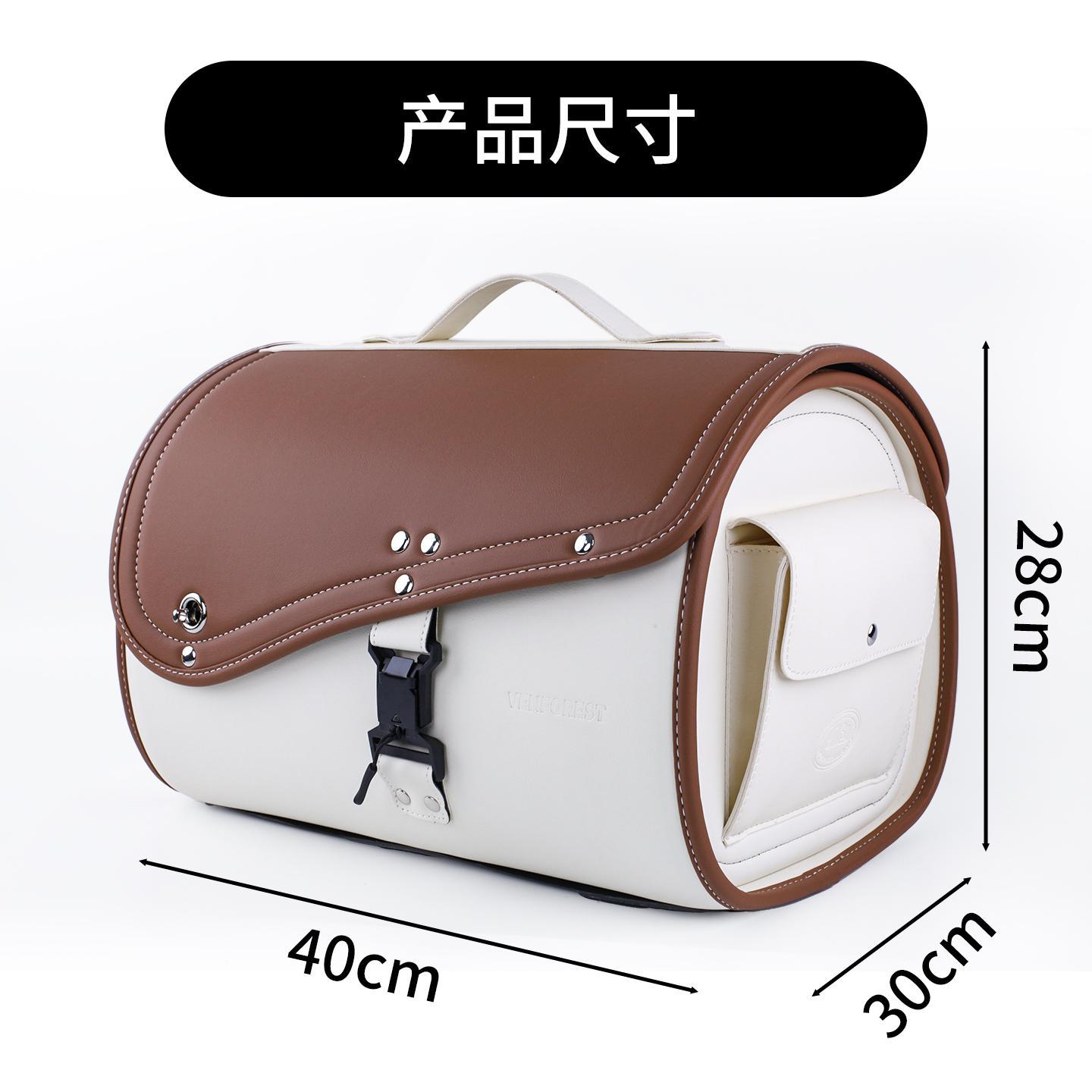 Best-selling motorcycle tail box for Suzuki scooters and electric bikes, suitable for full-face and half-face helmets, with bottom fixation